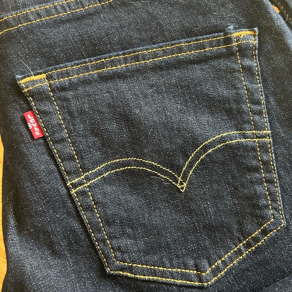 Levis 559 Mens Jeans 32x34 Relaxed Straight Fit Stretch dark Wash Denim NWT - Picture 3 of 8